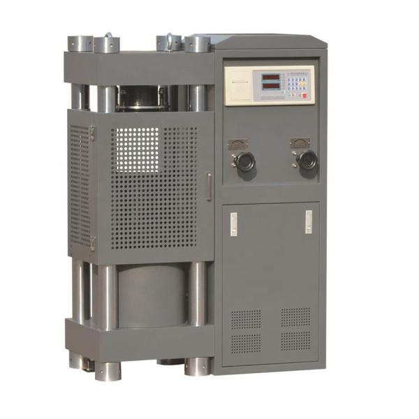 Concrete Cement Brick Compressive Strength Testing Machine Electro Hydraulic