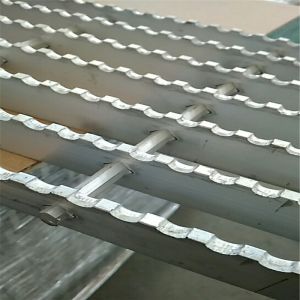 Floor Iso 9011 Certified 50X50mm Aluminum Bar Grating