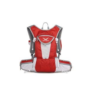 Customized Lightweight Cycling Backpack Rucksack With Waist Strap 3 Compartment
