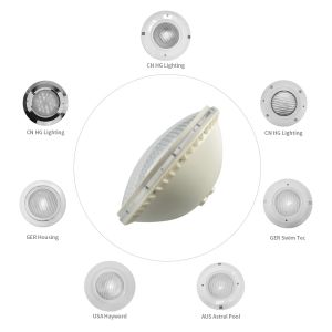 China DC 12V RGB IP68 1700LM 18W Led Swimming Pool Lamp on sale