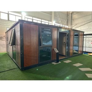 Low-Carbon Energy Saving Modular Modern Steel Frame House Detachable Container