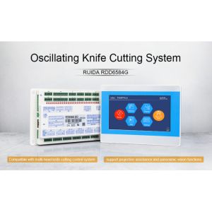 Ruida Single Track Oscillating Knife Cutting Controller RDD6584G 8 Axes