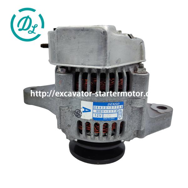 EexcavaStart 12V 40A Excavator Alternator 129423-77200 for Yanmar 3TNV88