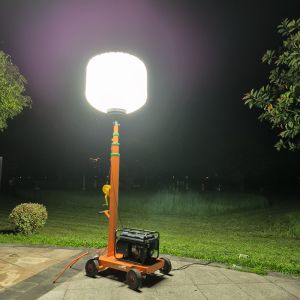 Outdoor Working Led Party Balloons Light 3.8m 800Watt Industrial Tower Light