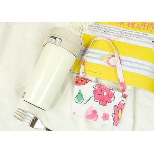Water Cup Cover Heat Insulation Fall Protection Cotton Tote Bag