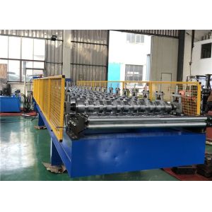 Quality 1220mm Width Galvanized Roof Metal Tile Making Machine Cr12 Blade for sale
