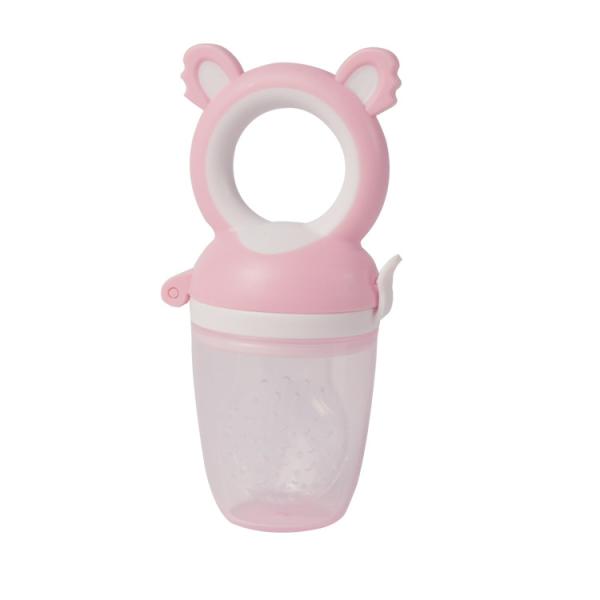 Buy Silicone Soft Baby Food Nibble Fruit Pacifier Feeder Cute Packaging at wholesale prices