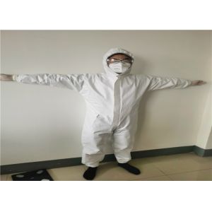 Non Sterile Personal Disposable Protective Coverall Gown Equipment CE FAD