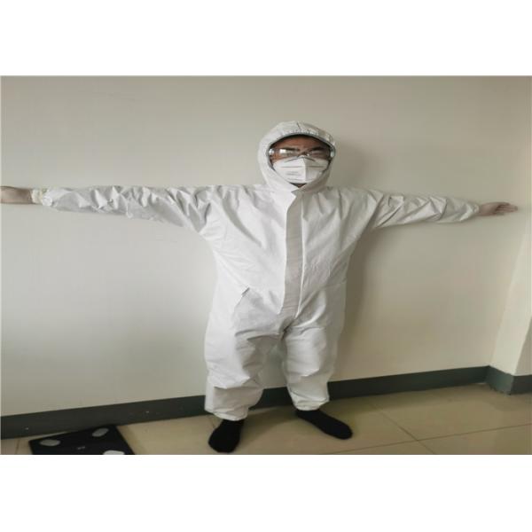 Non Sterile Personal Disposable Protective Coverall Gown Equipment CE FAD