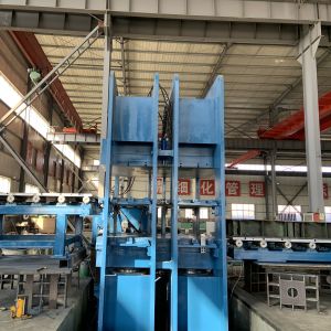 90T Hydraulic Vulcanizing Press for Hot Vulcanization of Bridge Bearings