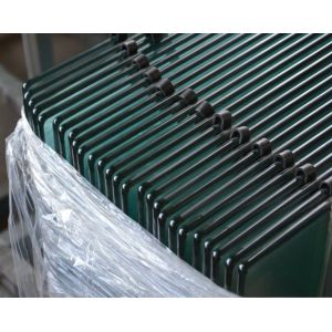 Hollow Structure Decoration 12mm Square and Rectangle Table Top Glass With