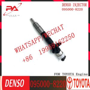 Common Rail Injector 23670-09070 Genuine Fuel Injector 23670-0L020 095000-8220