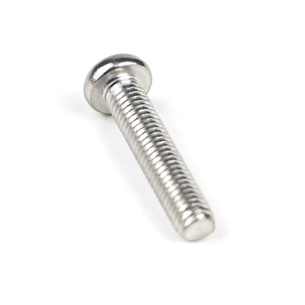 SUS304 Thread Cutting Pan Head Torx M5 X 20mm Machine Screws for Shelving ZINC Finish