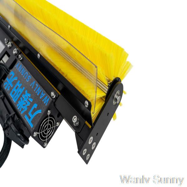 Mechanical Engineering Solar Brush for Multifit Extendable Glass Fiber