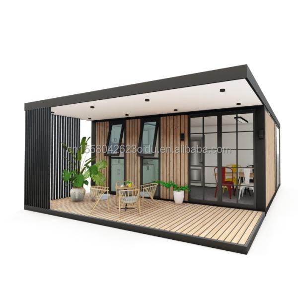 Steel Frame Galvanized Steel Bending 180g Modern Luxury Design Small Prefab Bedroom for Outdoor Garden Home Villa Sale