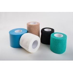 Good Elasticity Self Adhesive Medical Cohesive Bandage Multi Purpose
