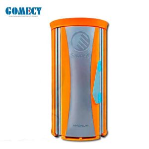 Quality Standing Solarium Panel Sun Tanning Beds With Timer Tanning Lotion for sale