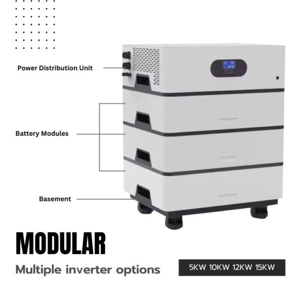 51.2V300ah 15kwh Lifepo4 Battery All In One Solar Battery Easy Installation