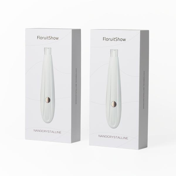 Custom Paper Beauty Instrument Packaging Box with Form Insert on Grey Board