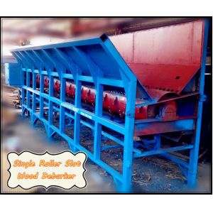 Hot selling Rotary Lathe Wood Log Debarker machine for sale with single slot or