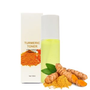 China 100ml Facial Makeup Skin Care Toner Moisturizing Brightening Turmeric Toner on sale