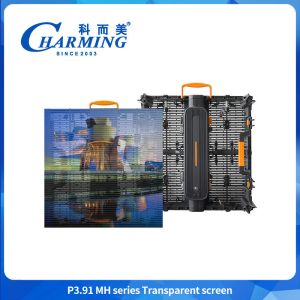 China 500*500mm Led Transparent Screen Seamless Outdoor Shopping Mall Advertising Screen on sale