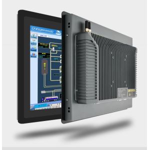 17 Inch LCD IP65 Aluminum Alloy Frame Resistive Touch Screen Monitor For Kiosk