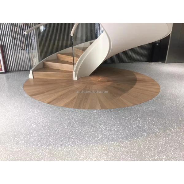 2m 79" Relle Relle Flooring PVC Terrazzo Grey Vinyl Sheet Flooring