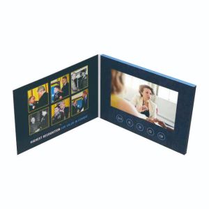 High Resolution Lcd Screen Video Brochure 7 Inch With Custom Branding