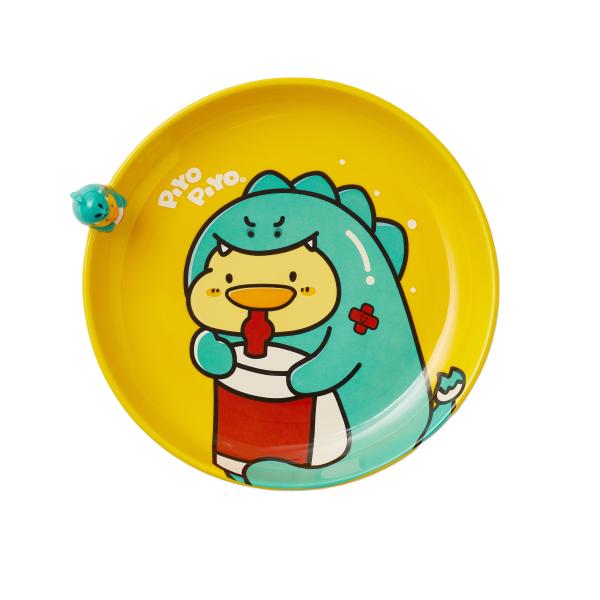 Cartoon Cute Ceramic Duckling Plate Companion Gift Eating Plate Children