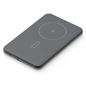 5000mAh Magnetic Wireless Power Bank | Ultra Slim Aluminum Body | 15W Wireless +