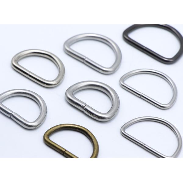D-Ring Buckle Wire Half-Circle 304 Stainless Steel Metal Buckles For Bags Shoes Belts Small