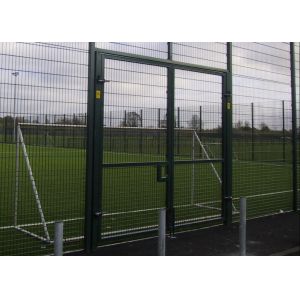 W1.5m Pvc Coated Wire Mesh Metal Garden Fence Gate