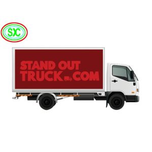 1R1G1B P10 Mobile Truck Led Display Outdoor Full Color Advertisement Trailer
