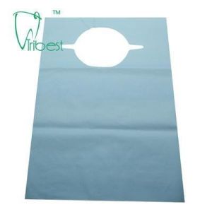 Waterproof Dental Protective Wear , Disposable Dental Bibs With Hole