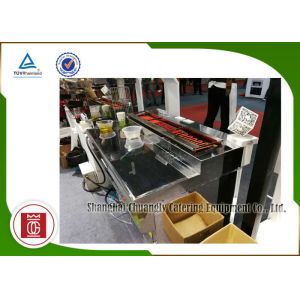 Smokeless Commercial Barbecue Grills Electric Stand By Rectangle Stand-by