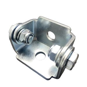 Quality Strut Fitting Brackets Zinc Plated Hinge Clamps for sale