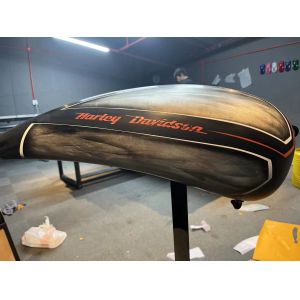 China INCA Customization GS001 Water drop style motorcycle tank Fitment Softail 2018-2022 /2003-2017 on sale