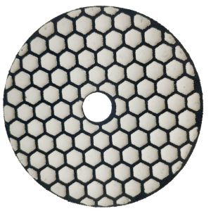 Stone Slab Grinding Resin Bond Flexible Polishing Pads Diameter Customized