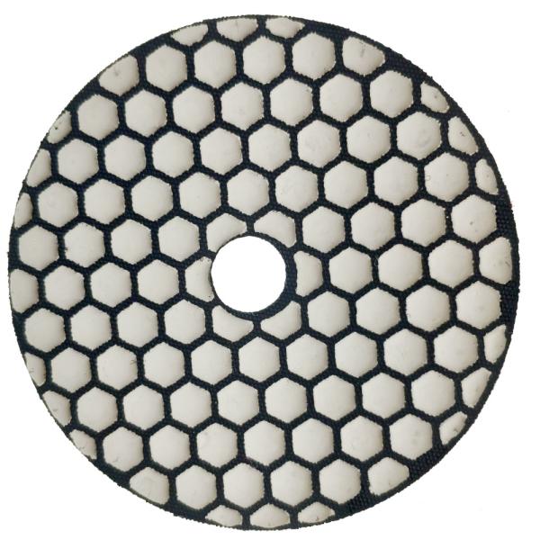 Stone Slab Grinding Resin Bond Flexible Polishing Pads Diameter Customized
