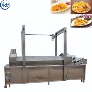Industrial Automatic Fryer Machine Potato Chips French Fries Machine