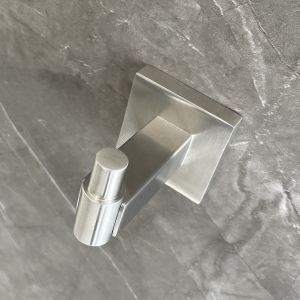 Satin Polished Bathroom Wall Hooks 304 Stainless Steel Towel Hooks