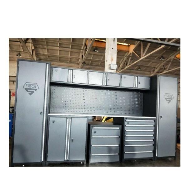 Buy Storage Cabinet 72" Heavy Duty Garage Workbench with Tool Cabinets and Wood Packaging at wholesale prices