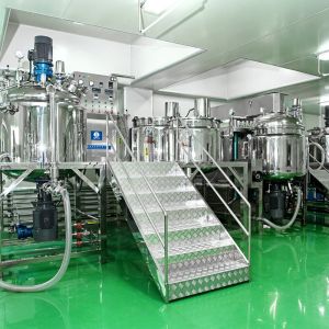 Quality High Shear Mixer Mayonnaise Processing Equipment 50L~5000L Capacity for sale