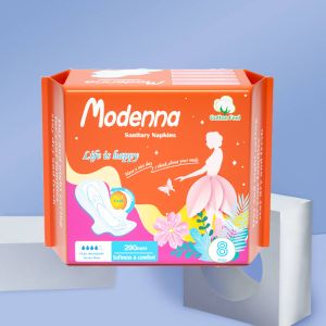 First Class Disposable Extra Long with double wings Sanitary Napkins