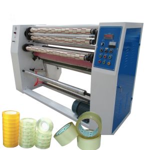 Stationery Tape Adhesive Cello Tape Slitting Rewinding Machine
