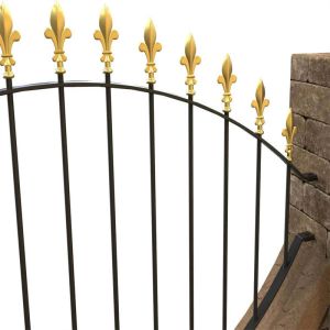 Popular Style Design Railing Steel Powder-Coated Railing Classical design