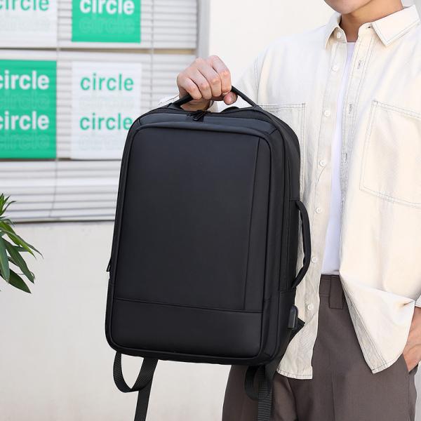 Business Laptop Backpack Waterproof Large Capacity For Men