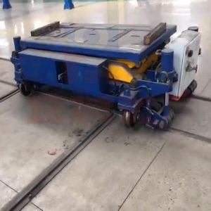 Turning Track Hydraulic Industrial Rail Cart 35 Tons Electric