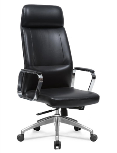 Buy Executive Swivel PU Leather Revolving Chair With Castors at wholesale prices